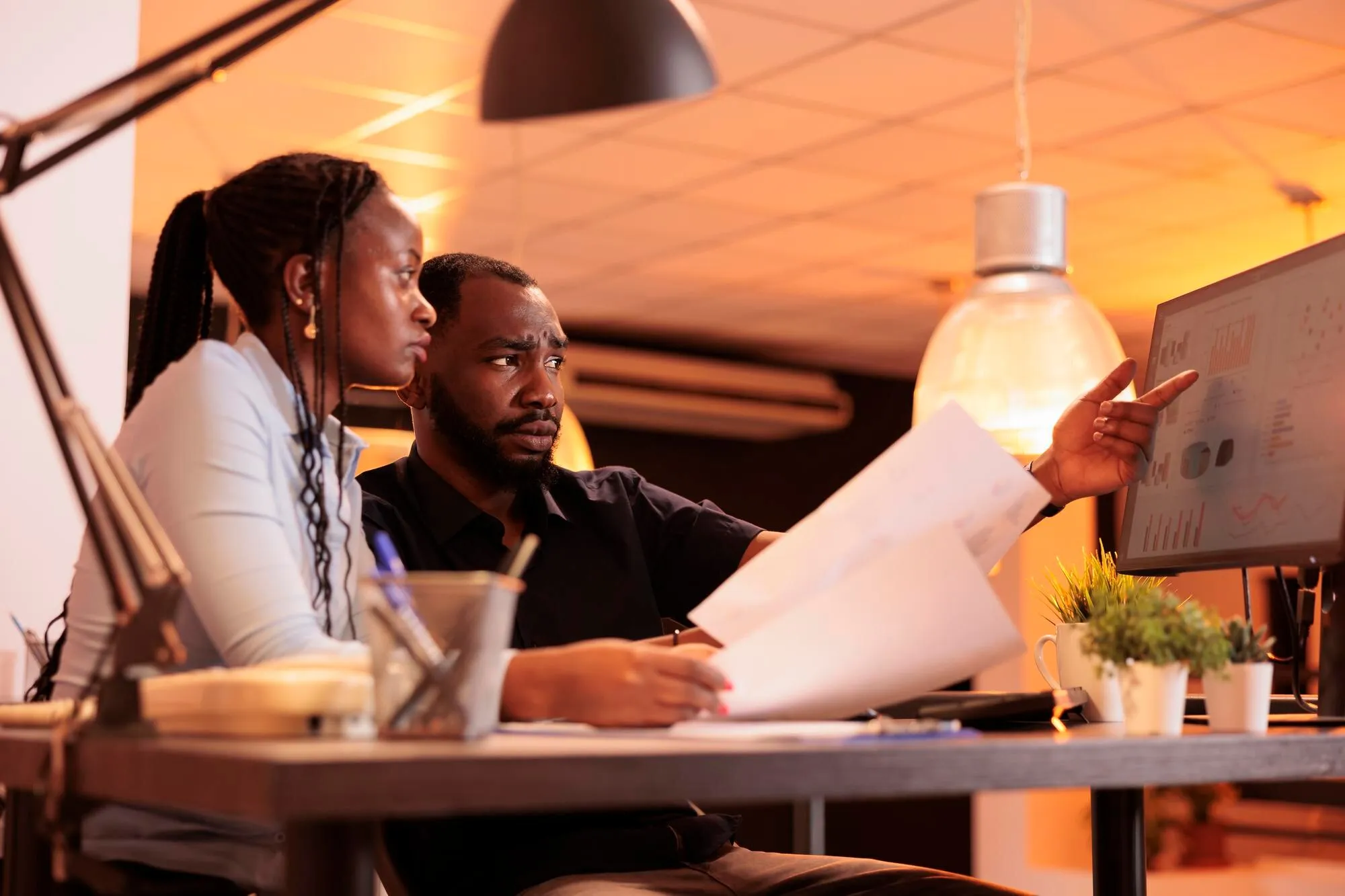 A professional team planning a digital product and transformation roadmap